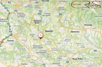 Stavební pozemek 2968 m2 - Slaná - Hořensko, okr. Semily - 16