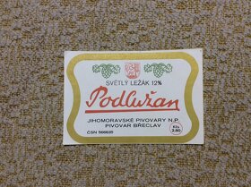 Pivní etikety - staré ležáky různých většinou zaniklých pivo - 16