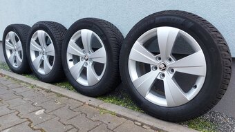 Alu kola 5x112 r17 Triton originál Škoda Superb - 16