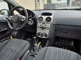 OPEL CORSA 1.3i BENZÍN 59KW KLIMATIZACE 87TIS.KM R.V.2007 - 16