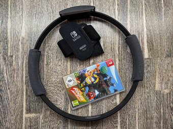 Nintendo Switch OLED, druhá sada Joy-Con, Ring Fit Adventure - 16