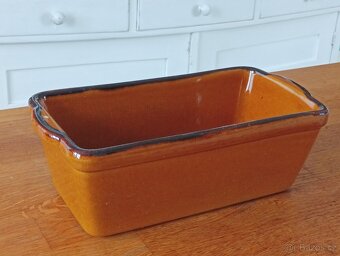 VELMI KVALITNÍ KAMENINOVÁ FRANCOUZSKÁ ZAPÉKACÍ FORMA - 16