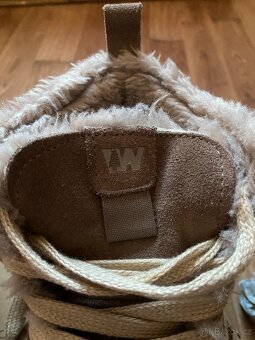 Pánské kožené zimní boty Weinbrenner s kožichem - č. 44 - 16