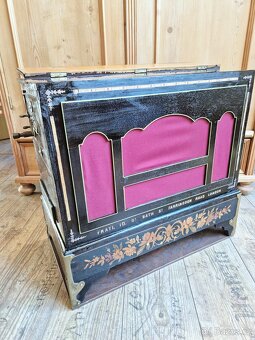 Velký starožitný píšťalový flašinet FRATI & Co., 1900 - 16