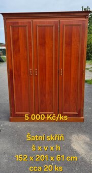 Psací, konferenční, noční, toaletní stůl a další - 16