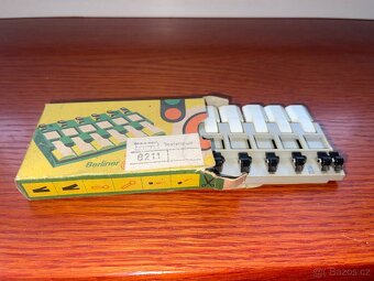 H0 vláček – koleje + lokomotiva + vagóny - 16