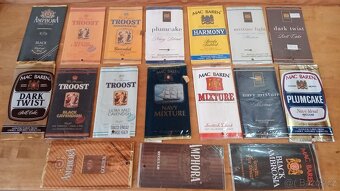 Plechovky, obaly, sáčky od tabáku, cigaret viz foto - 16