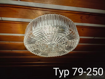 Retro křišťálová svítidla přísazná, na strop i na stěnu, - 16