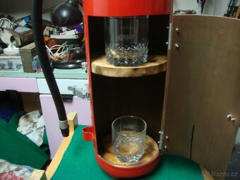 Hasící přístroj hasičák mini bar červený pěkný PC:2600Kč - 16