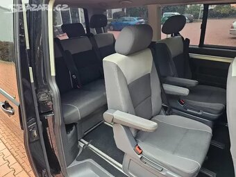 VW Multivan T5 2.0TDI 103kW,7.sedadel,Navi,Tažné,Webasto. - 16