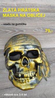 Masky a kostýmy na maškarní, karneval - PRO KLUKY - 16