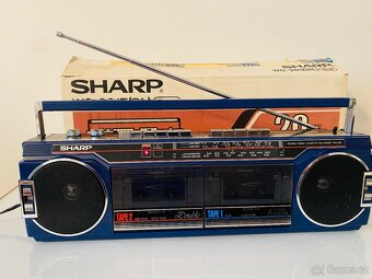 Radiomagnetofon/boombox Sharp WQ-261Z, rok 1985 - 16