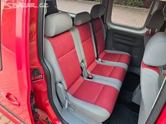 VW Caddy Maxi 1.9TDI 77kW,7míst,tažné,2009,Bez koroze - 16
