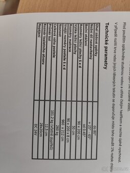 Polohovací postel s antidekubitní matrací - 16