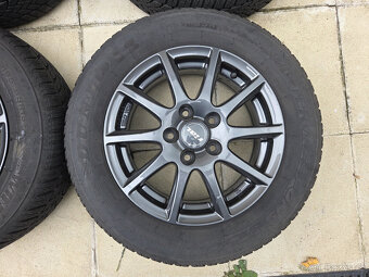 4x zimní pneu Pirelli 195/65 R15 91H + ALU disky RIAL MILANO - 16