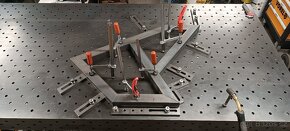 svářecí příslušenství - svařovací stůl 3D, zámečnický stůl - 16