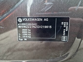 VW Sharan 2.0 TDI 135 kW, DSG, 7 míst - 16