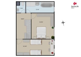Prodej bytu 3+kk 79 m2 Ivančická, Praha - 16