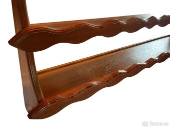 Starožitný chalupářský stůl, lavice, židle - 16