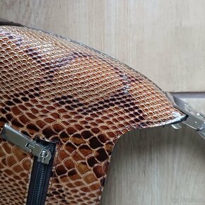 NOVÁ zn.Vuch Rosette /nošená "baguette" kabelka s krokodýl - 16