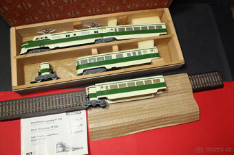 Märklin ST 800 Slonovinová zelená, 4dílná, restaurovaná tová - 16