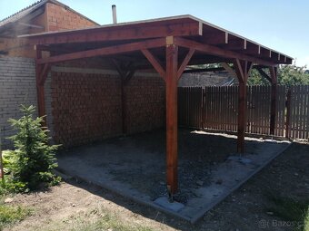 Pergoly, chaty, dřevostavby, garážová stání, zahradní domky - 16