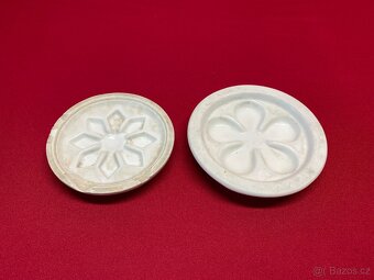 pivní půllitr starý porcelánový podtácek pod pivo láhev - 16