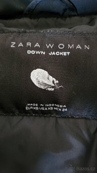 Péřová bunda Zara Woman vel. XS - 16