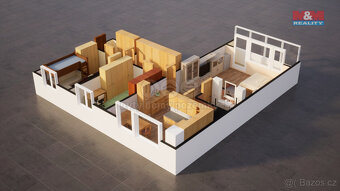 Prodej bytu, DV, 3+kk, 74 m², Jablonec n. N., ul. Na Úbočí - 16
