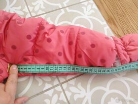 Nový set FF 98 zimní teplá bunda + oteplovačky - 16