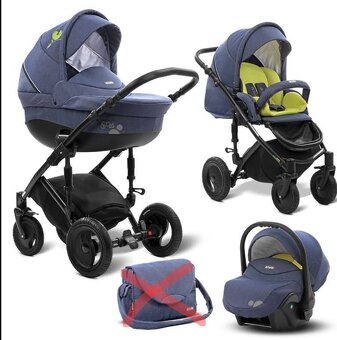 Trojkombinace kočárku Tutis Pia - 16