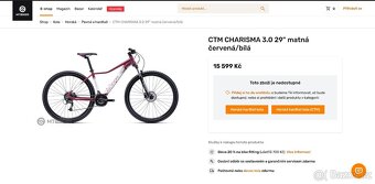 NOVÉ kolo CTM CHARISMA 3.0, kola 27.5", rám S/M 155–175 cm - 16