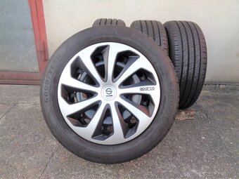 Kola letní sada 7x16 5x112 pneu Good Year 205/55 R16 8mm - 16