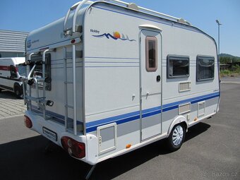 Prodám karavan Hobby 400 sf, model 2005 + mover + předstan. - 16