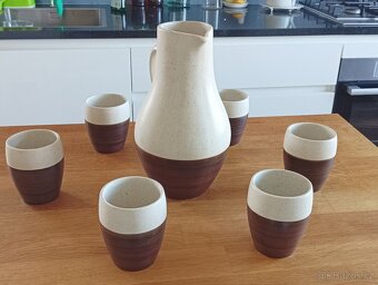 VINTAGE KERAMICKÁ NÁPOJOVÁ SOUPRAVA BRUSEL DITMAR URBACH - 16
