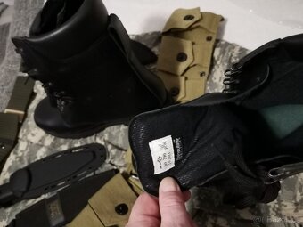 Prodám vojenské  kanady kožené,úplně nové - 16