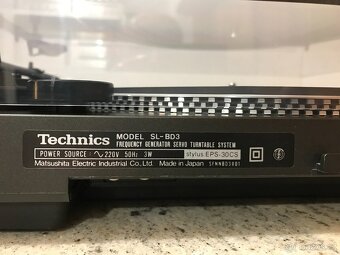 Technics SL-BD3 Top stav - 16