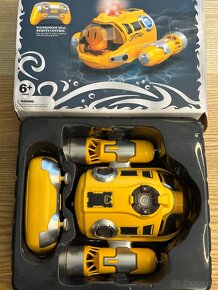 RC loď na vysílačku + 3x baterie, komplet balení, jako nová - 16