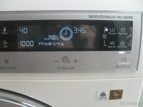 PRAČKA S PÁROU ELECTROLUX S VELKOU NÁPLNÍ 10KG,A+++,INVERTOR - 16
