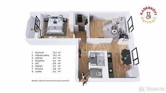 Prodej bytu 2+1 ve Velkých Opatovicích - 16