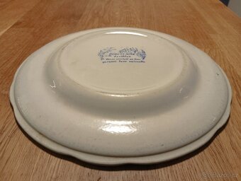 STARÝ PYROBLAN PORCELÁNOVÝ TALÍŘ BRITISH PETROLEUM FRANCE - 16