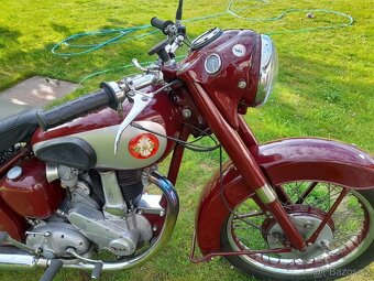 Bsa B33 500 ohv, bílé TP SPZ r.v. 1953 - 16