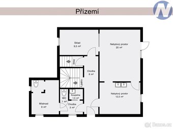 Prodej rodinného domu s řeznictvím, 190 m2, pozemek 596 m2,  - 16