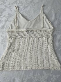 Morris - dáms. nové luxusní tílko s perličkami – XS/S? - 16