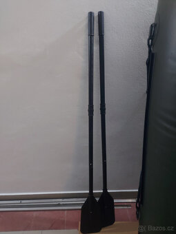 Prodám zánovní katamarán Prologic+motor Haswing 55lb - 16