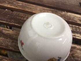 stary tacek porcelanovy, talirky - 16