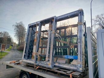 Hs portál hliník 190x205cm trojsklo profil Ultraglide. - 16