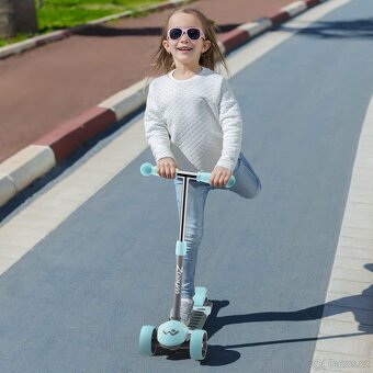 Nová dětská koloběžka scooter (124) - 16