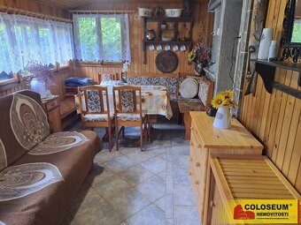 Lančov, chata 2+1, 25 m2 vlastní pozemek, posezení – chata - 16