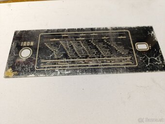 stupnice na starožitná radia - 16